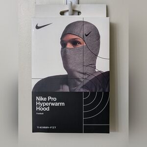 Nike Gray Pro Hyperwarm Hood